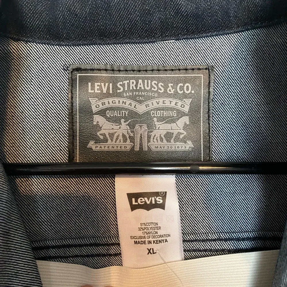 Levi's Indigo Denim Jacket brand new - Picture 7 of 7